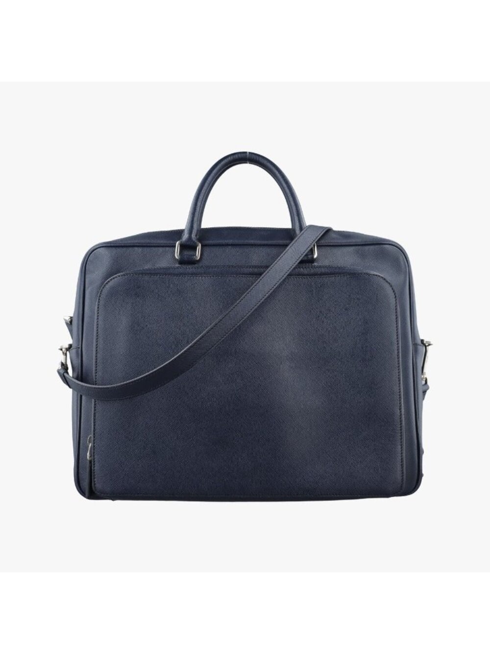 Prada Navy Saffiano Leather